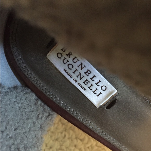 Brunello Cucinelli shoes fabulous fleece lined 38 - Picture 3 of 13